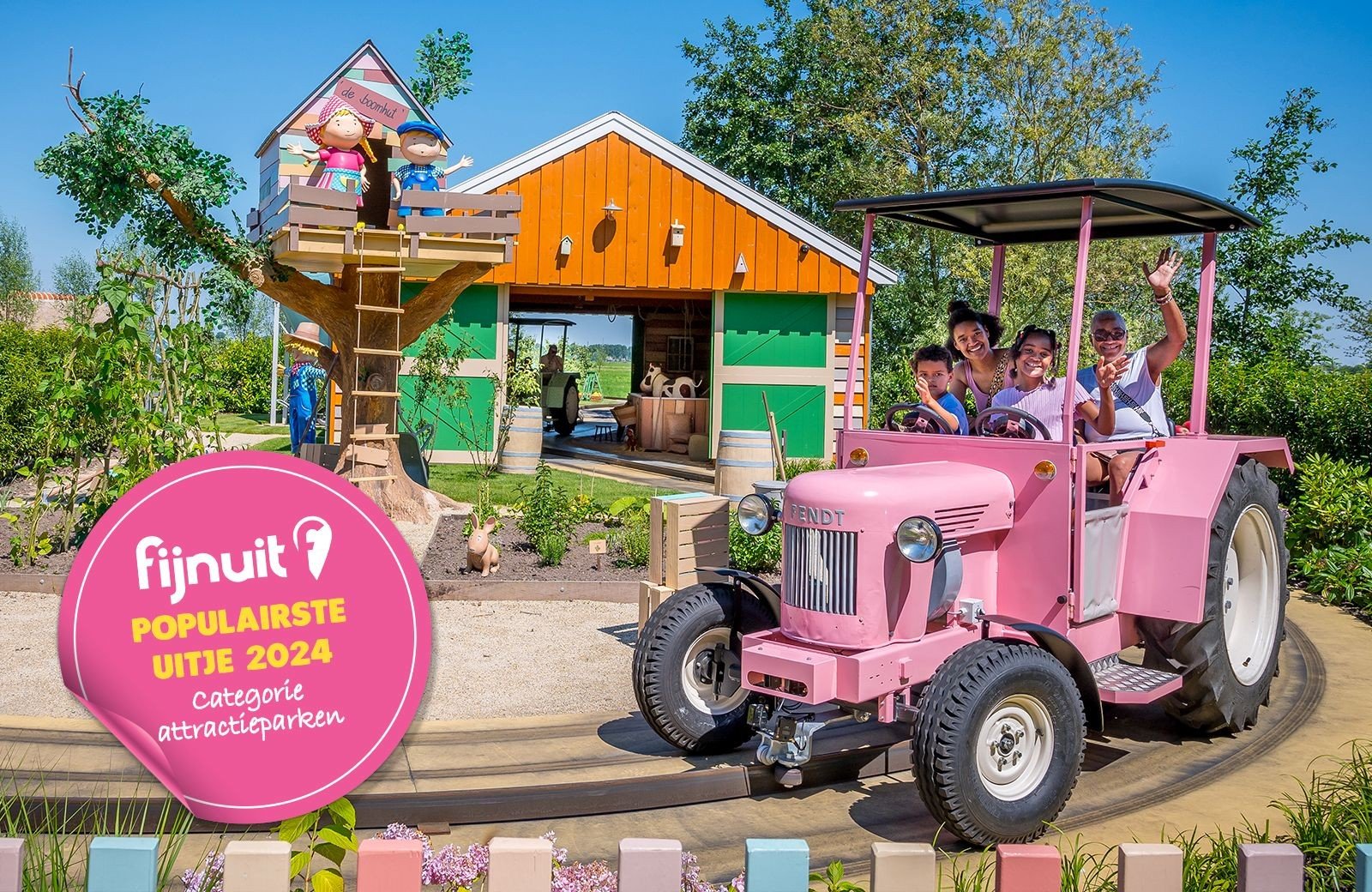 Erlebnisbauernhof Molenwaard zum beliebtesten Ausflugsziel 2024 gekürt